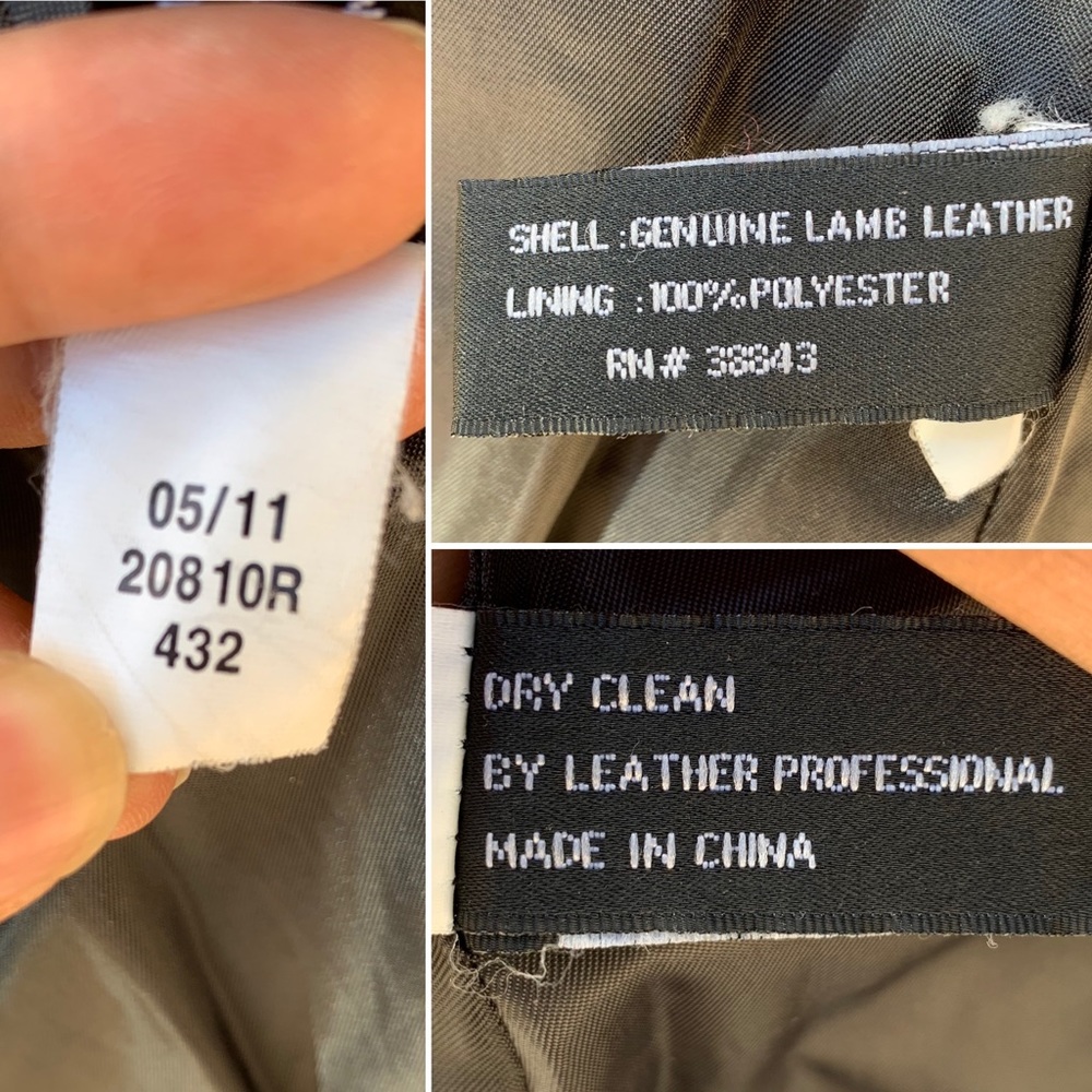 Via Spiga vintage genuine lamb leather jacket - Picture 16 of 16